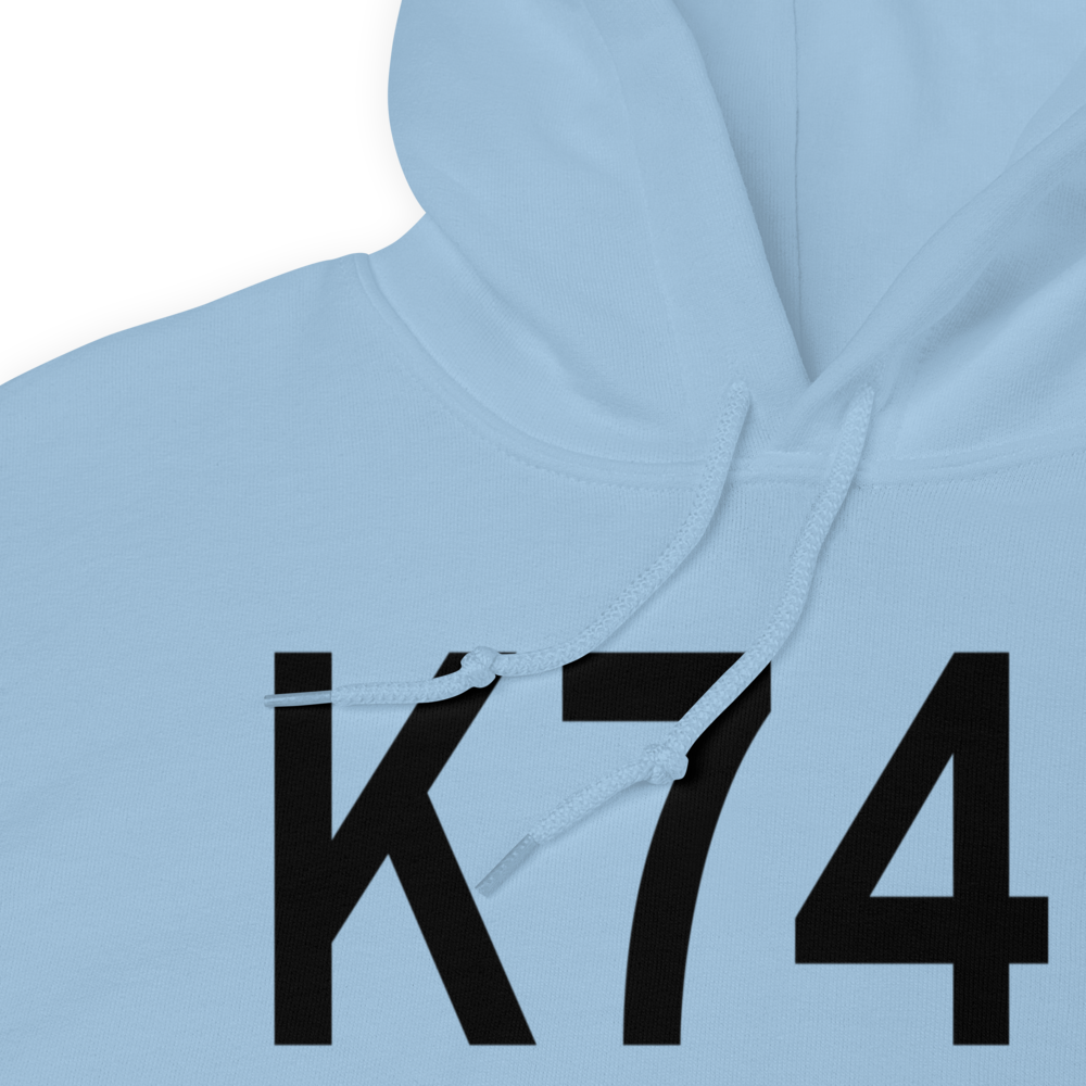 Anacortes Airport (K74S) ICAO Hoodie Sweatshirt 