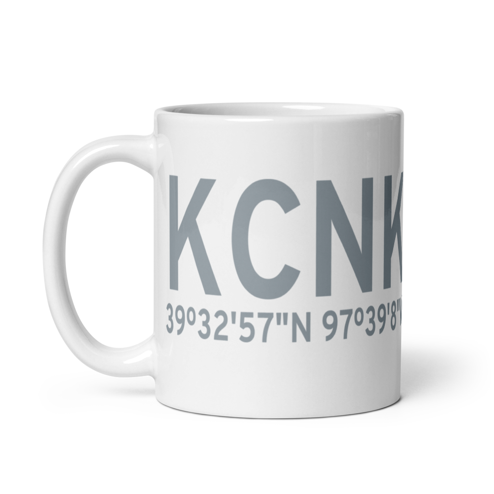 Blosser Municipal Airport (KCNK) ICAO Mug 