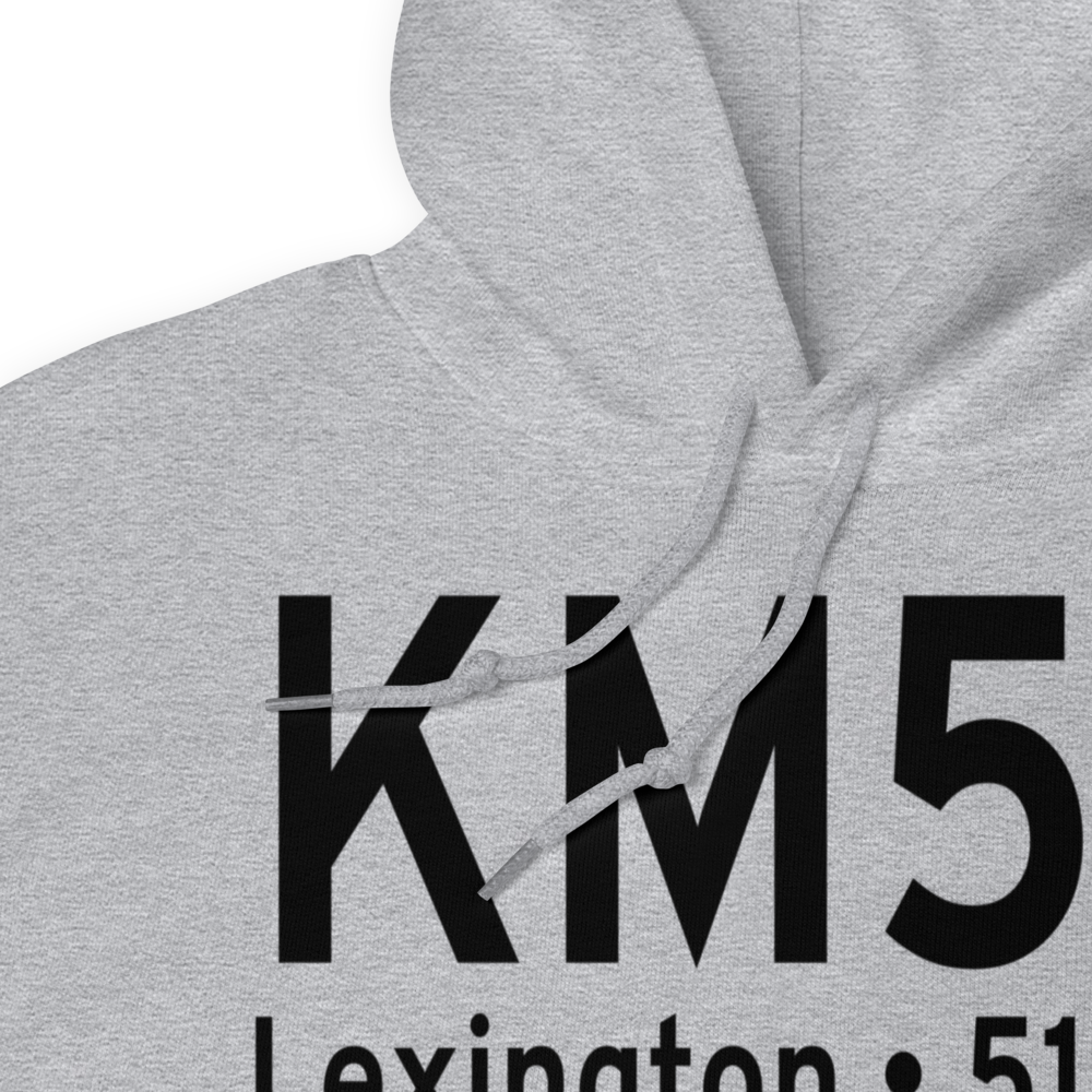 Franklin Wilkins Airport (KM52) ICAO Hoodie Sweatshirt 