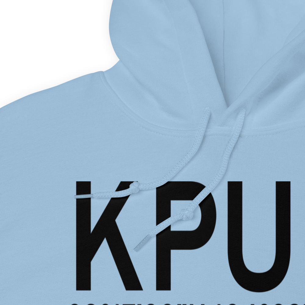 Pueblo Memorial Airport (KPUB) ICAO Hoodie Sweatshirt 