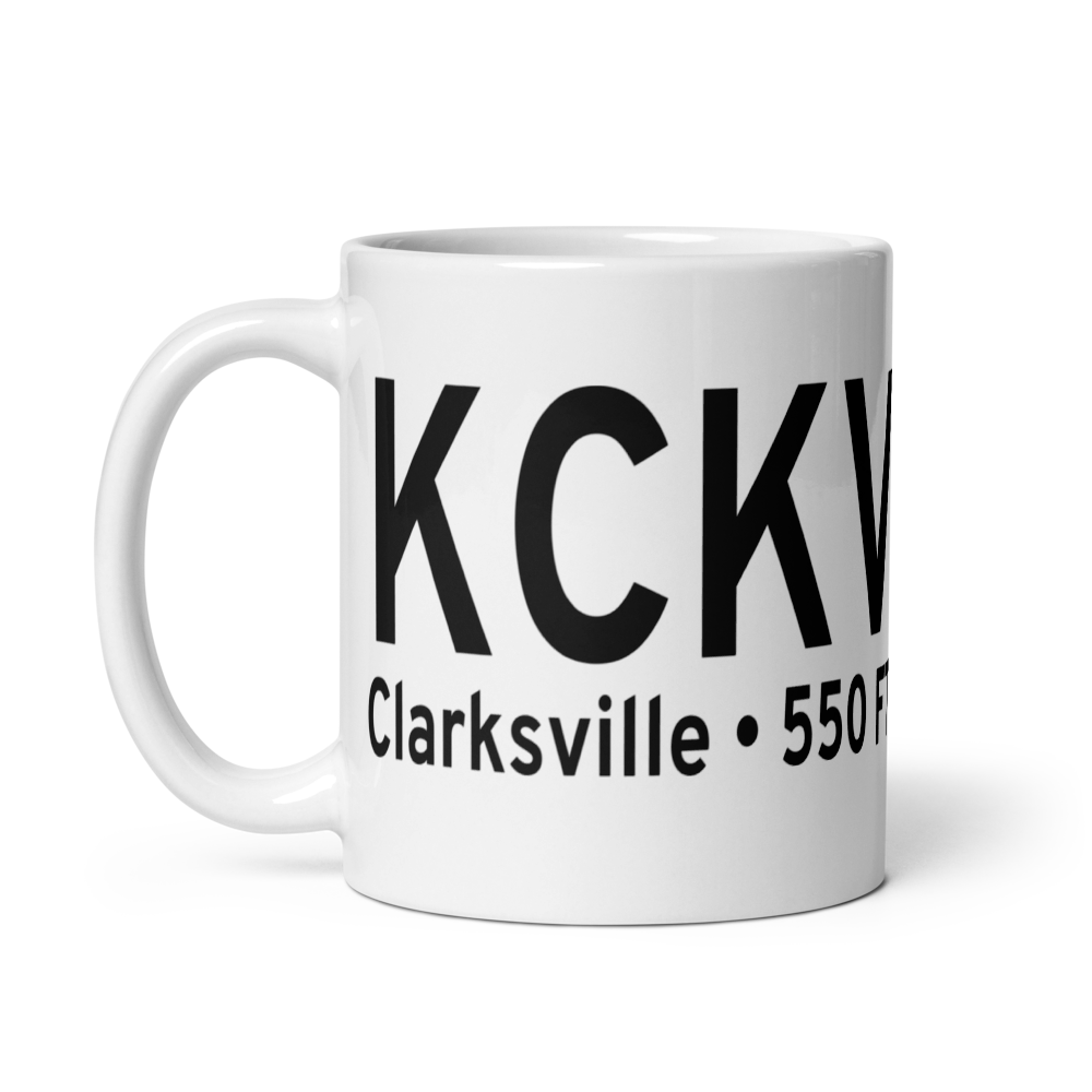 Clarksville–Montgomery County Regional Airport (KCKV) ICAO Mug 