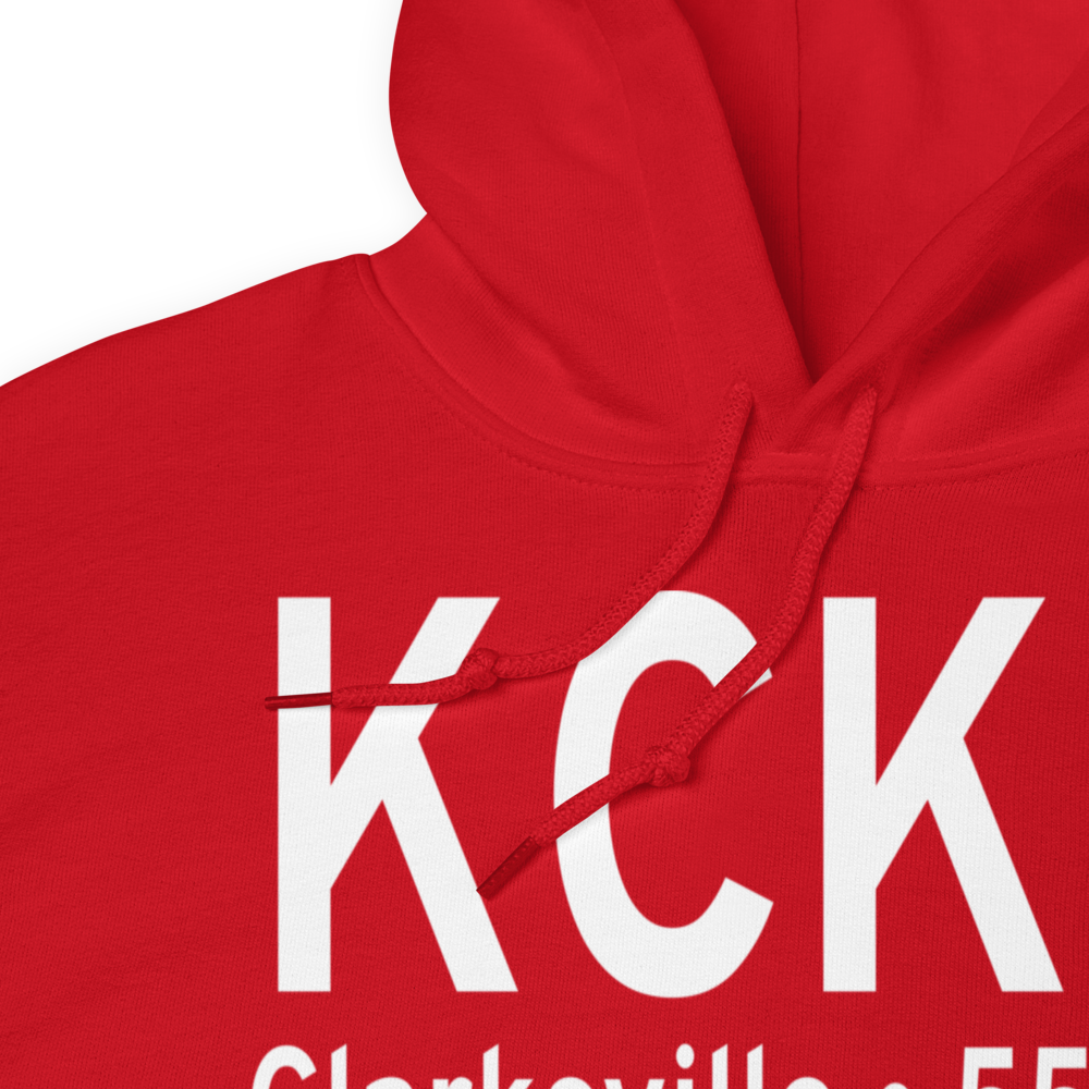 Clarksville–Montgomery County Regional Airport (KCKV) ICAO Hoodie Sweatshirt 