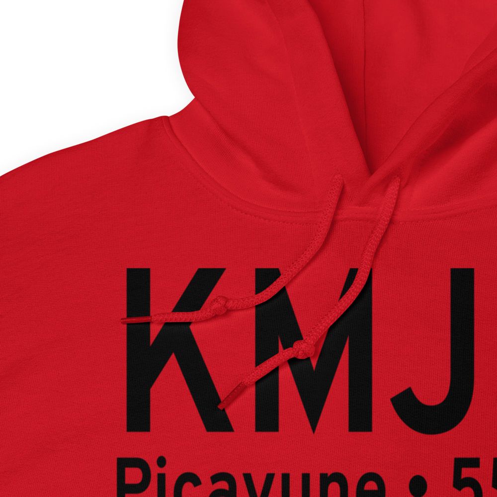Picayune Municipal Airport (KMJD) ICAO Hoodie Sweatshirt 