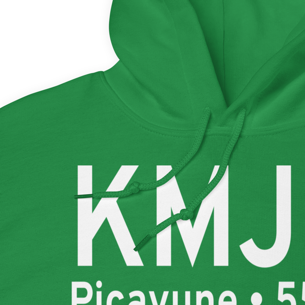 Picayune Municipal Airport (KMJD) ICAO Hoodie Sweatshirt 