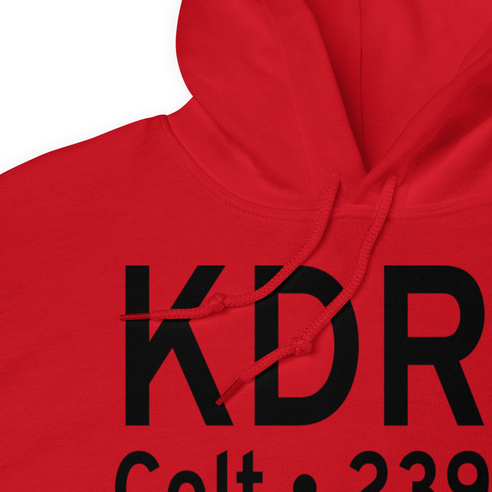 Delta Regional Airport (KDRP) ICAO Hoodie Sweatshirt 