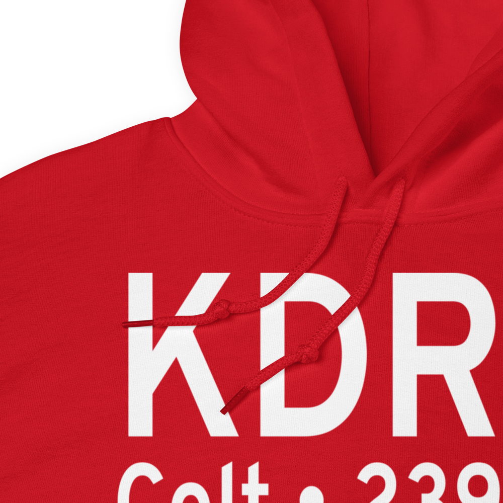 Delta Regional Airport (KDRP) ICAO Hoodie Sweatshirt 