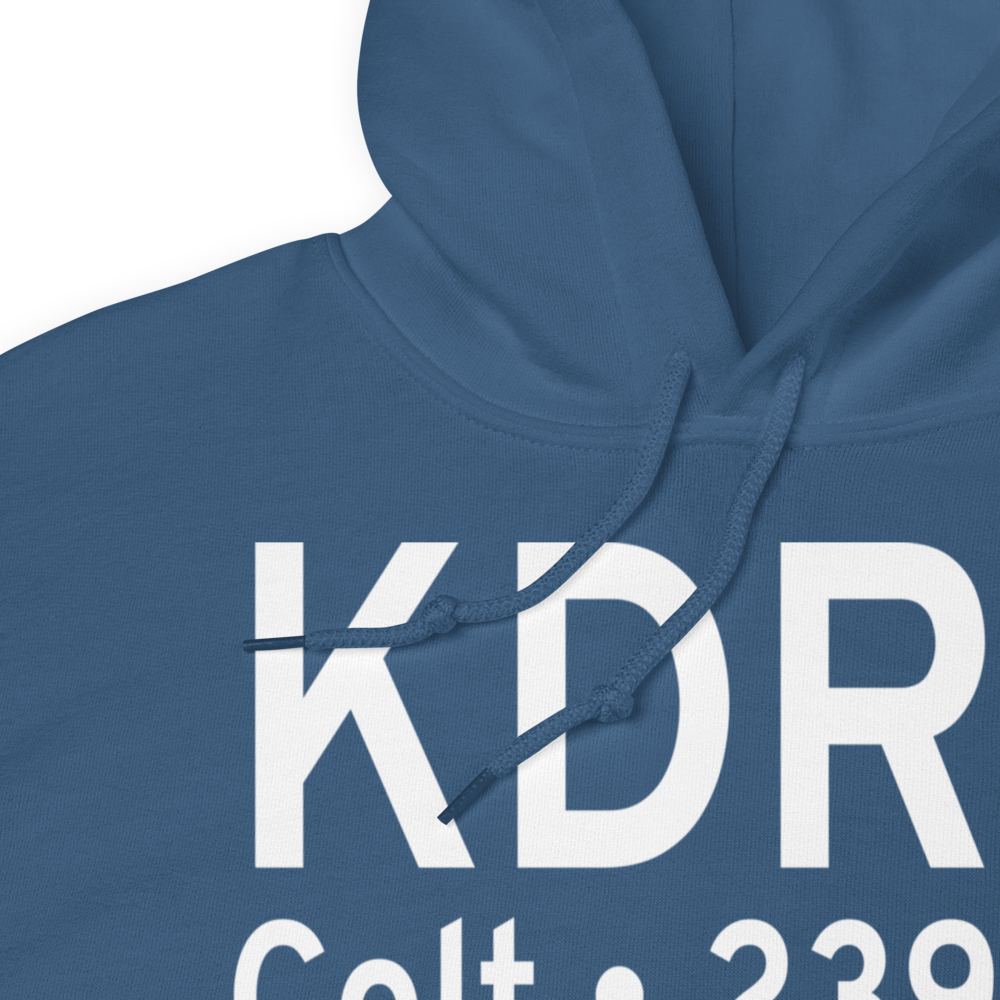 Delta Regional Airport (KDRP) ICAO Hoodie Sweatshirt 