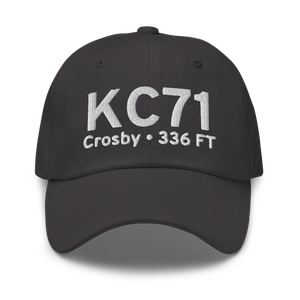 Crosby Municipal Airport (KC71) ICAO Hat