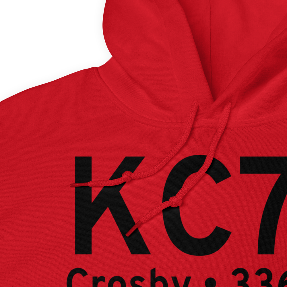Crosby Municipal Airport (KC71) ICAO Hoodie Sweatshirt 