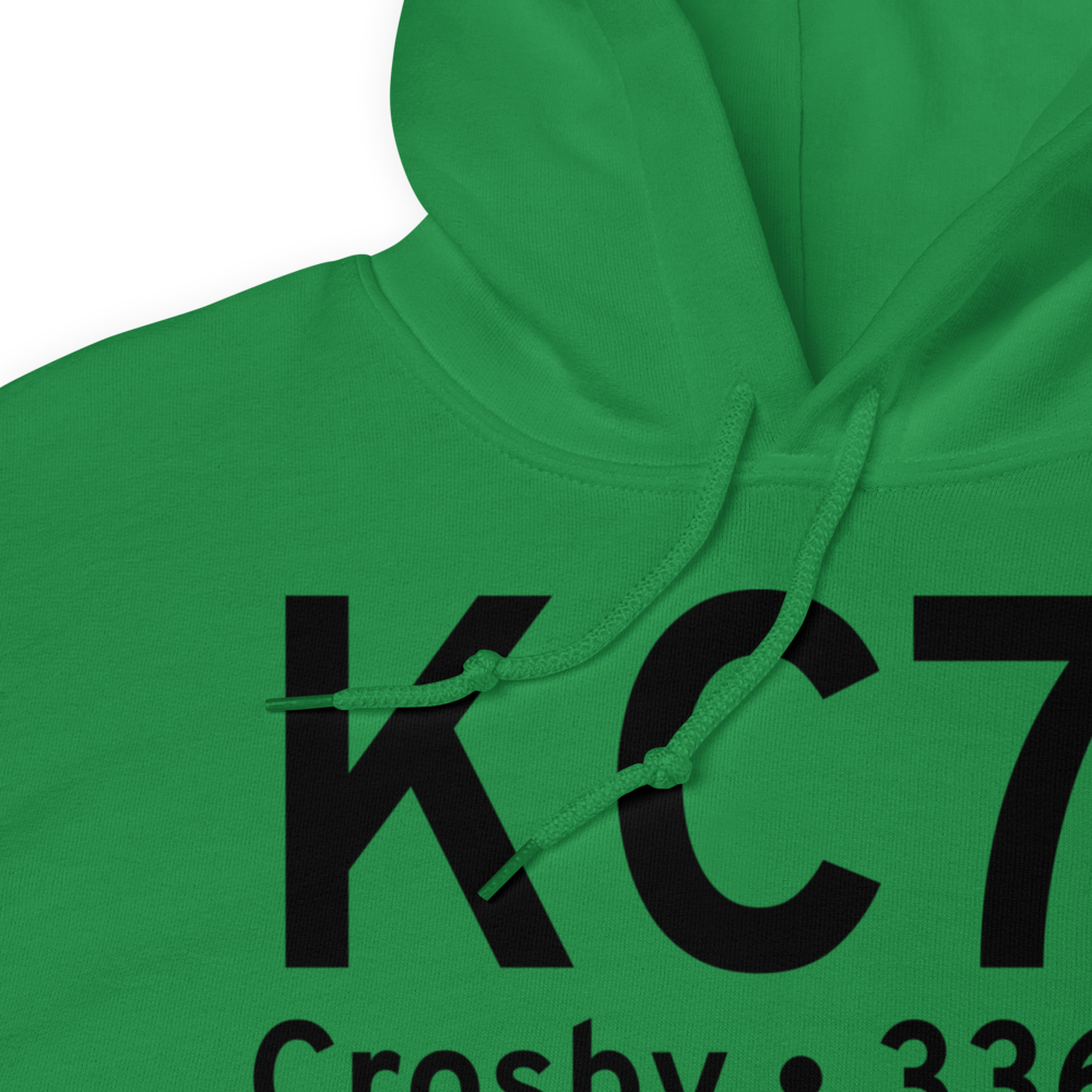 Crosby Municipal Airport (KC71) ICAO Hoodie Sweatshirt 