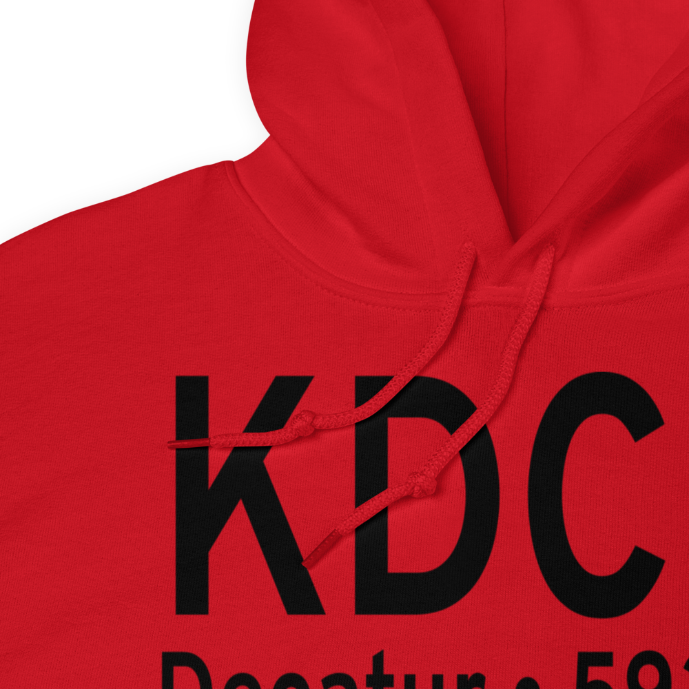 Pryor Field Regional Airport (KDCU) ICAO Hoodie Sweatshirt 