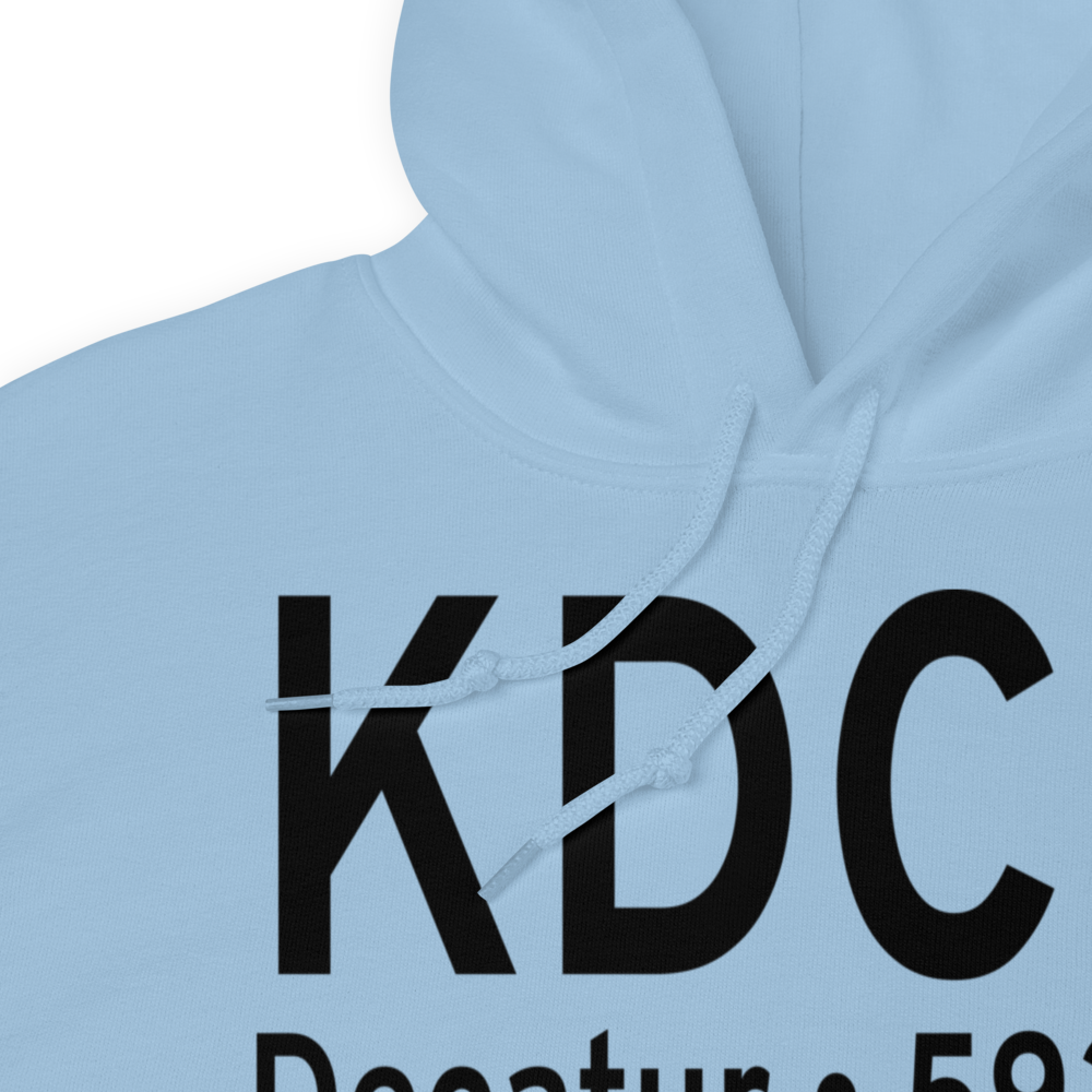 Pryor Field Regional Airport (KDCU) ICAO Hoodie Sweatshirt 