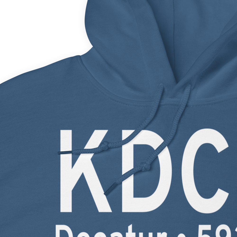 Pryor Field Regional Airport (KDCU) ICAO Hoodie Sweatshirt 