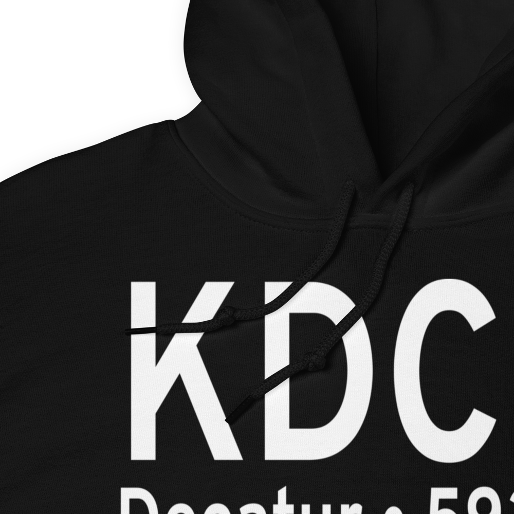 Pryor Field Regional Airport (KDCU) ICAO Hoodie Sweatshirt 