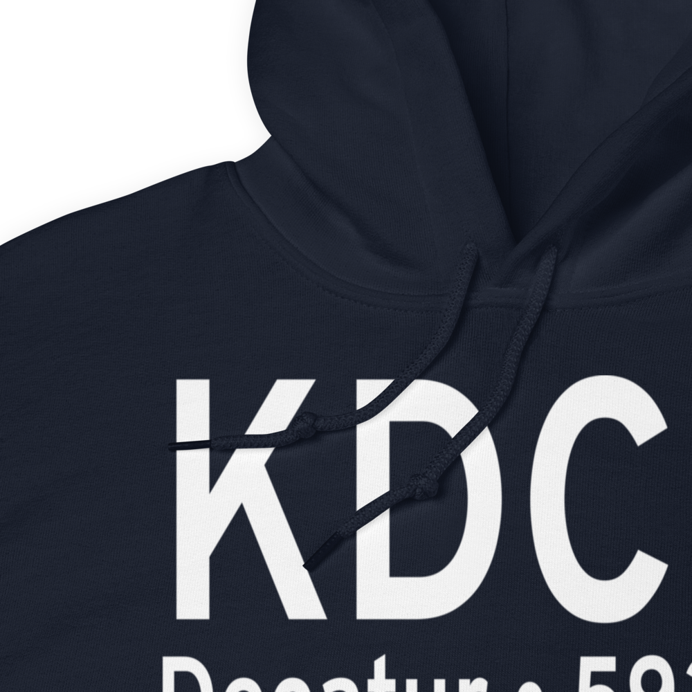 Pryor Field Regional Airport (KDCU) ICAO Hoodie Sweatshirt 