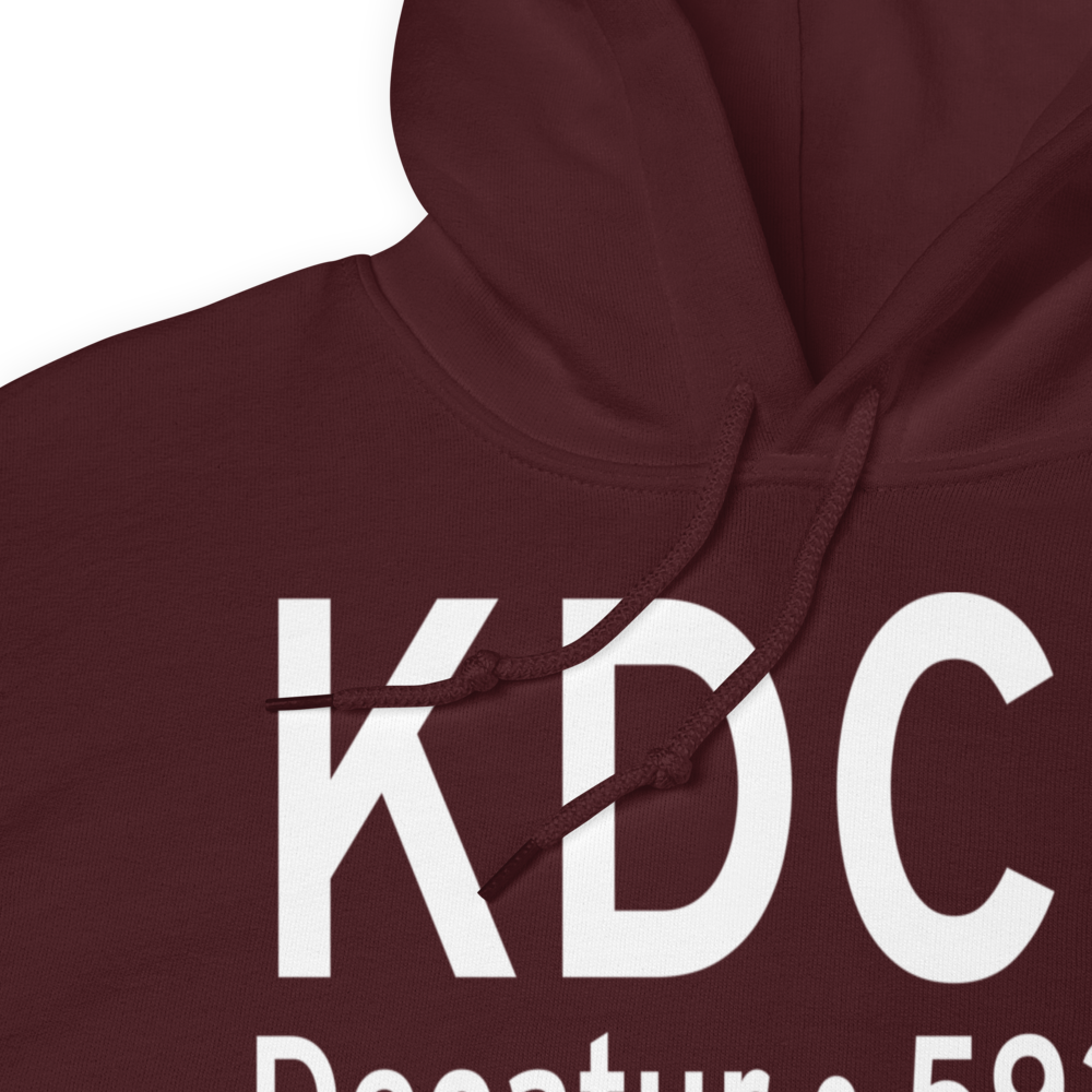 Pryor Field Regional Airport (KDCU) ICAO Hoodie Sweatshirt 
