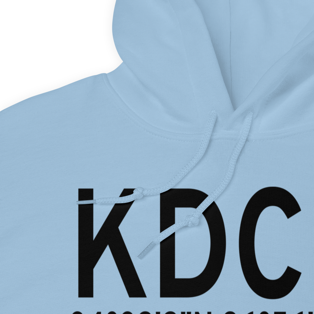 Pryor Field Regional Airport (KDCU) ICAO Hoodie Sweatshirt 