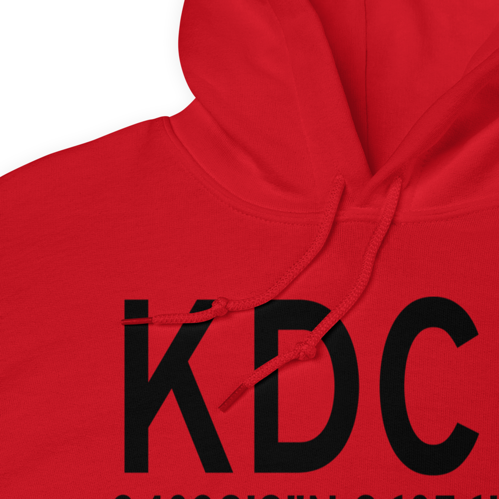 Pryor Field Regional Airport (KDCU) ICAO Hoodie Sweatshirt 