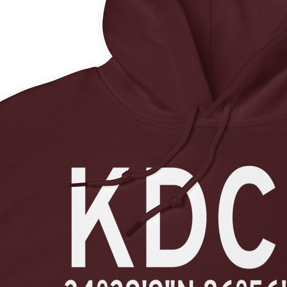 Pryor Field Regional Airport (KDCU) ICAO Hoodie Sweatshirt 