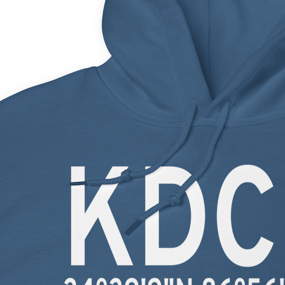 Pryor Field Regional Airport (KDCU) ICAO Hoodie Sweatshirt 