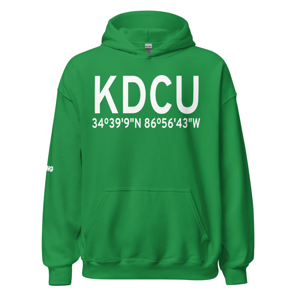 Pryor Field Regional Airport (KDCU) ICAO Hoodie Sweatshirt 