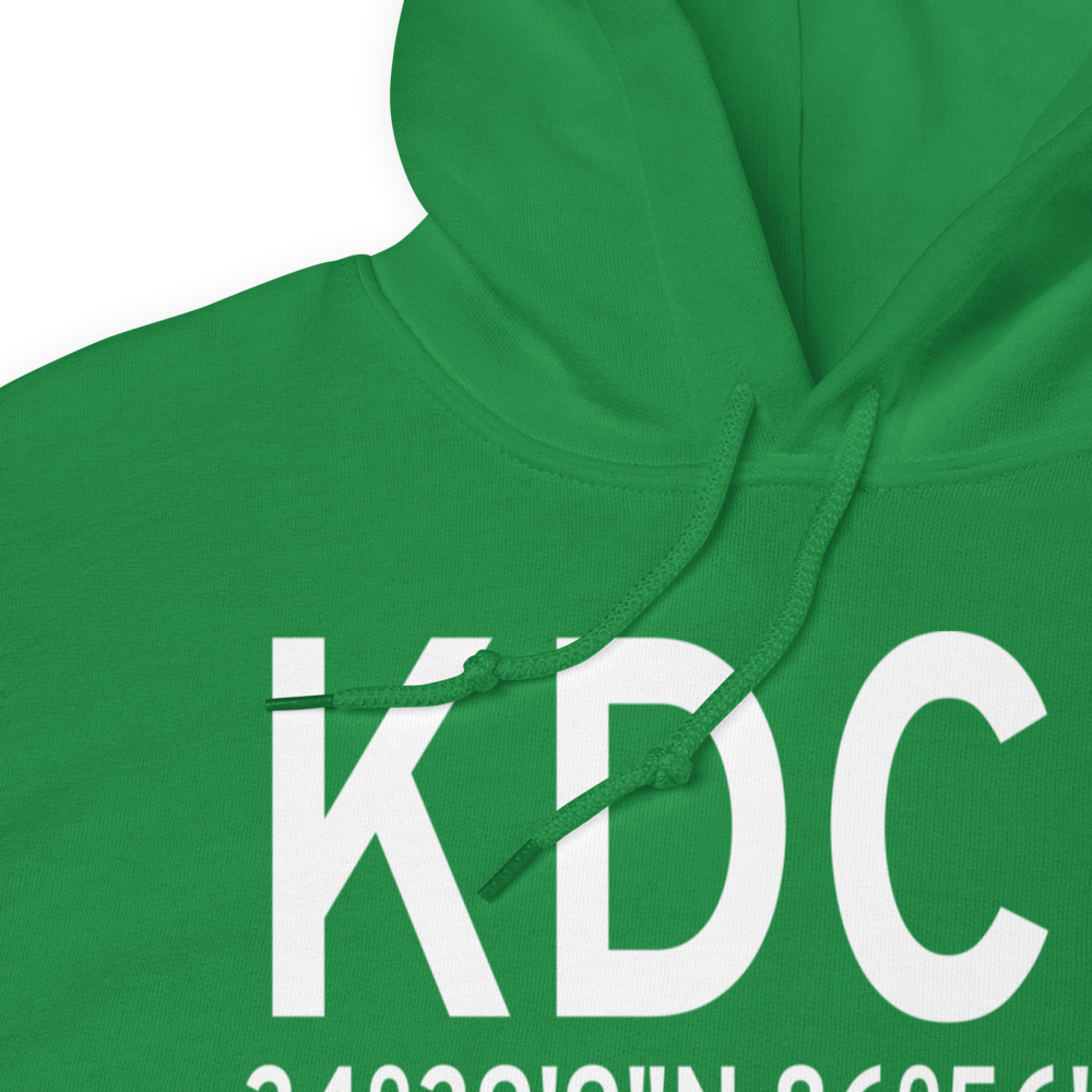 Pryor Field Regional Airport (KDCU) ICAO Hoodie Sweatshirt 