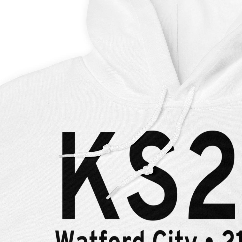 Watford City Municipal Airport (KS25) ICAO Hoodie Sweatshirt 
