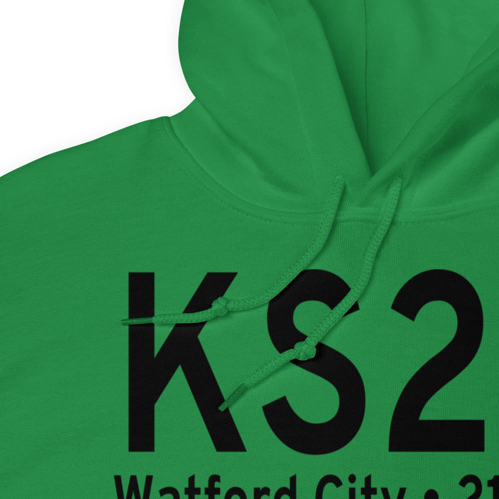 Watford City Municipal Airport (KS25) ICAO Hoodie Sweatshirt 