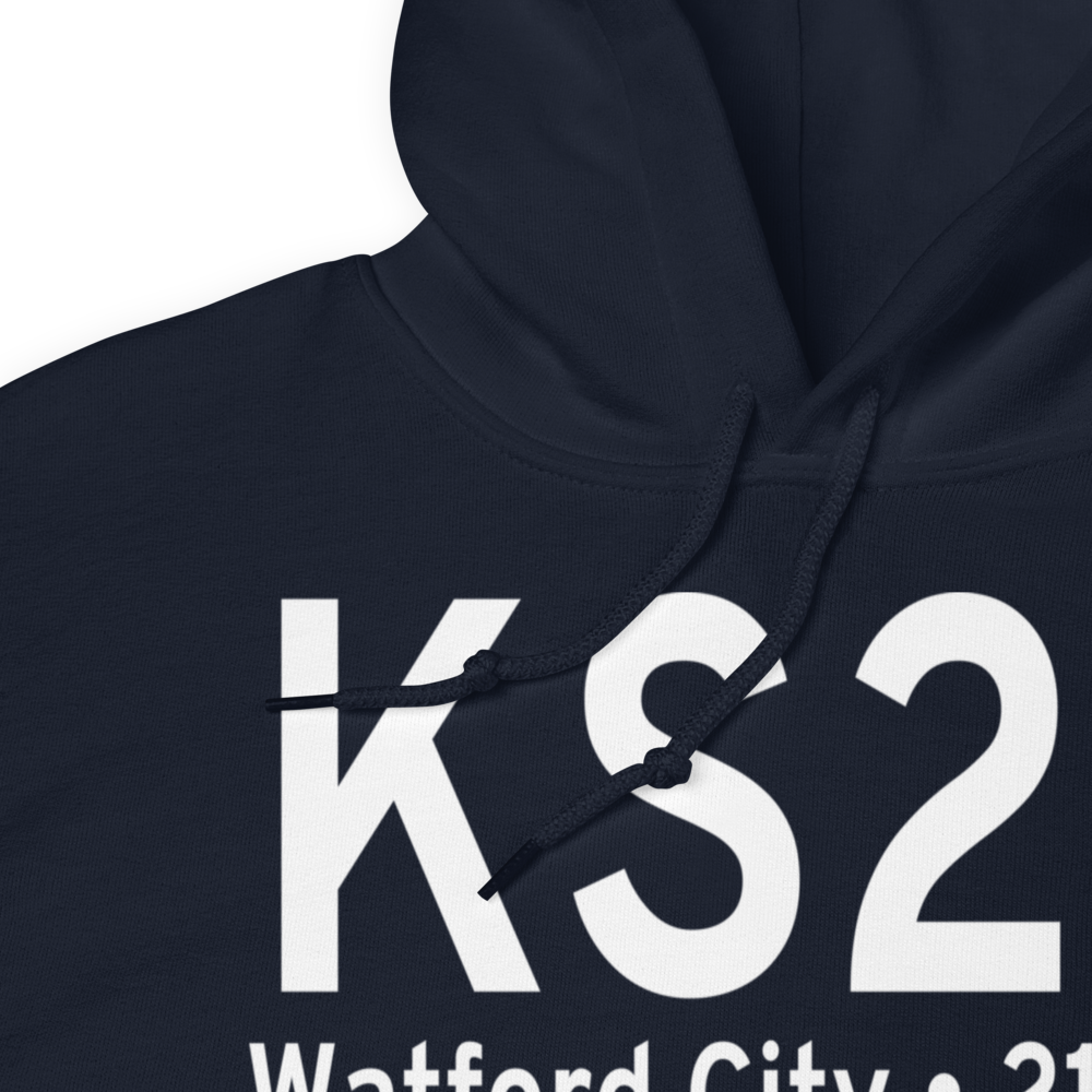 Watford City Municipal Airport (KS25) ICAO Hoodie Sweatshirt 