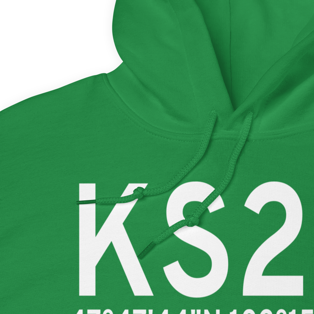 Watford City Municipal Airport (KS25) ICAO Hoodie Sweatshirt 