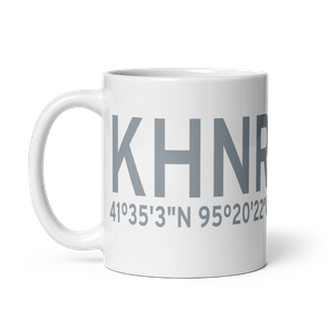 Harlan Municipal Airport (KHNR) ICAO Mug