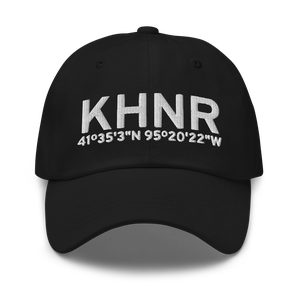 Harlan Municipal Airport (KHNR) ICAO Hat