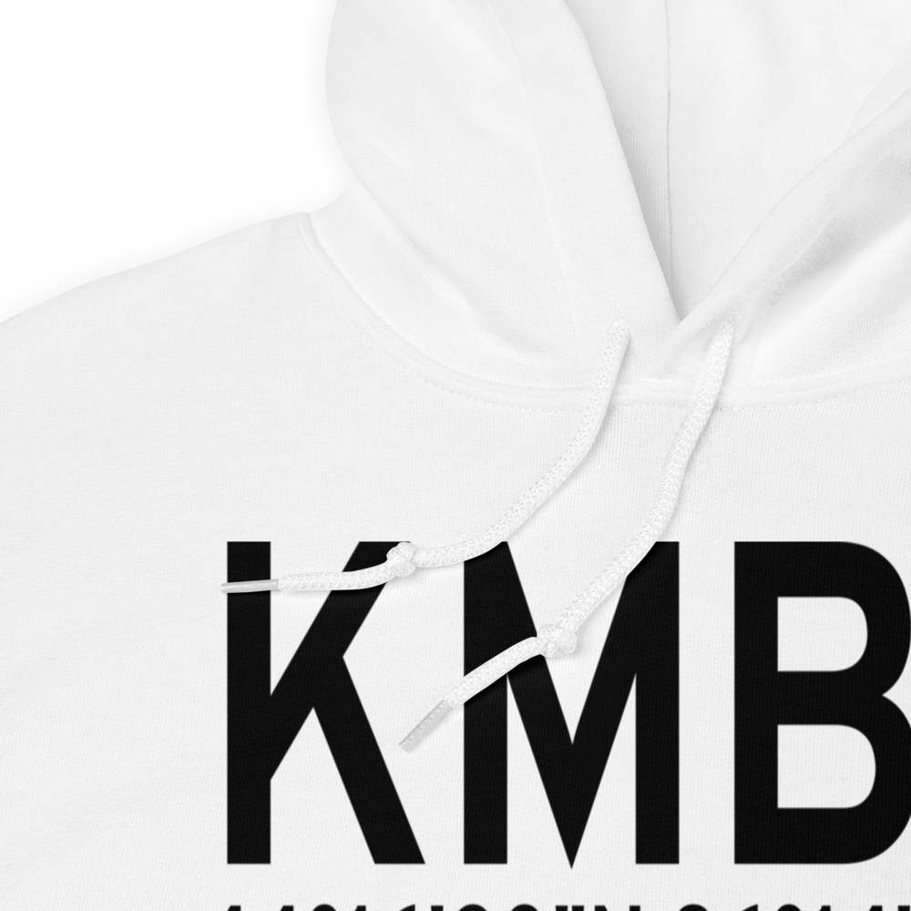 Manistee Co Blacker Airport (KMBL) ICAO Hoodie Sweatshirt 