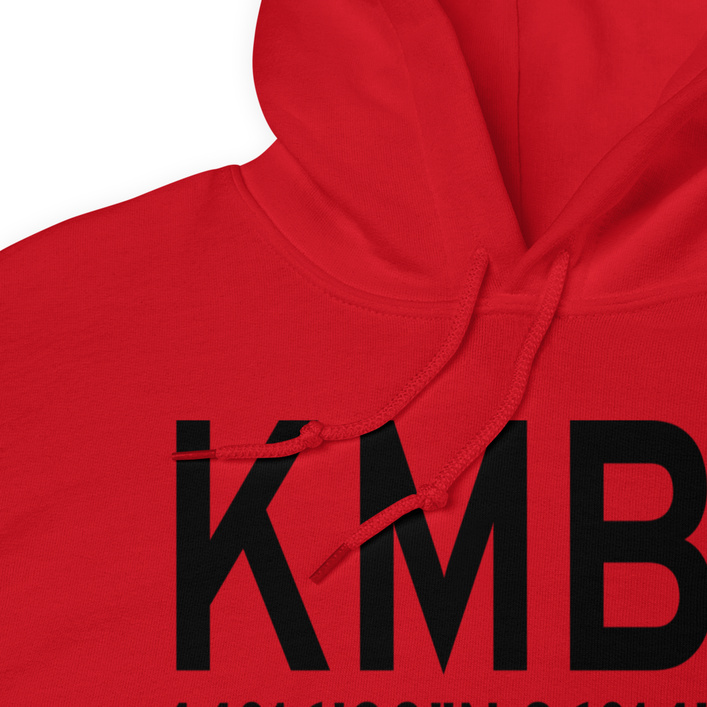 Manistee Co Blacker Airport (KMBL) ICAO Hoodie Sweatshirt 