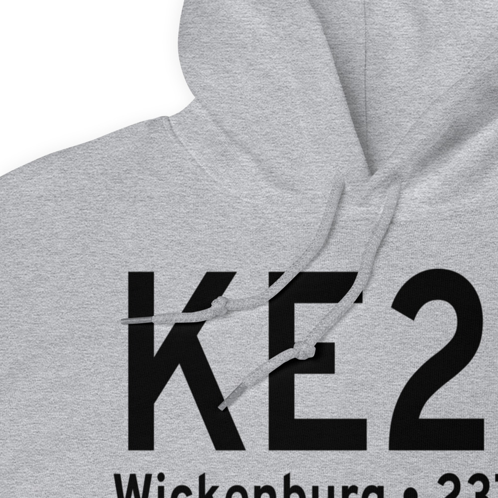 Wickenburg Municipal Airport (KE25) ICAO Hoodie Sweatshirt 