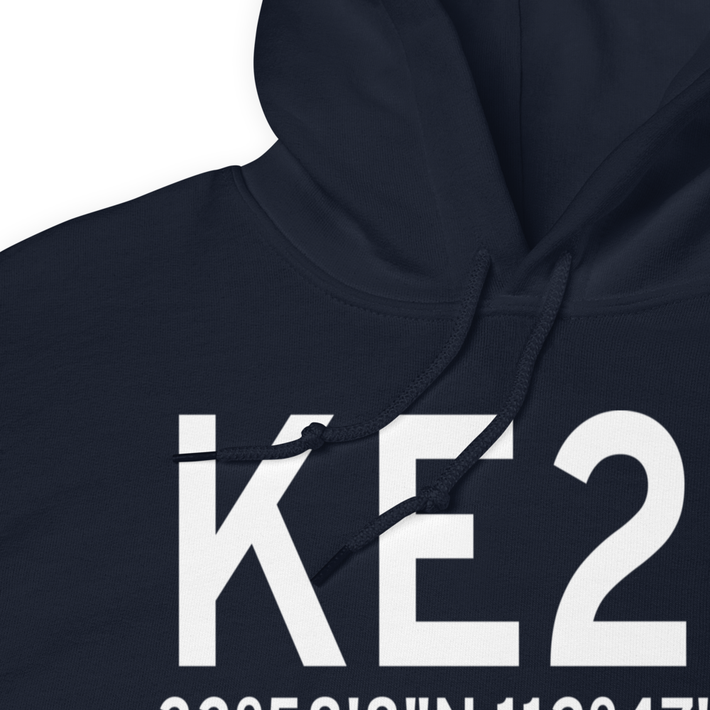 Wickenburg Municipal Airport (KE25) ICAO Hoodie Sweatshirt 