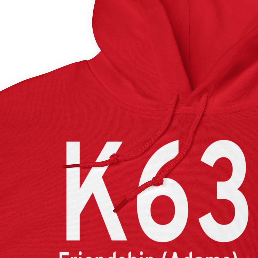 Adams County Legion Field (K63C) ICAO Hoodie Sweatshirt 