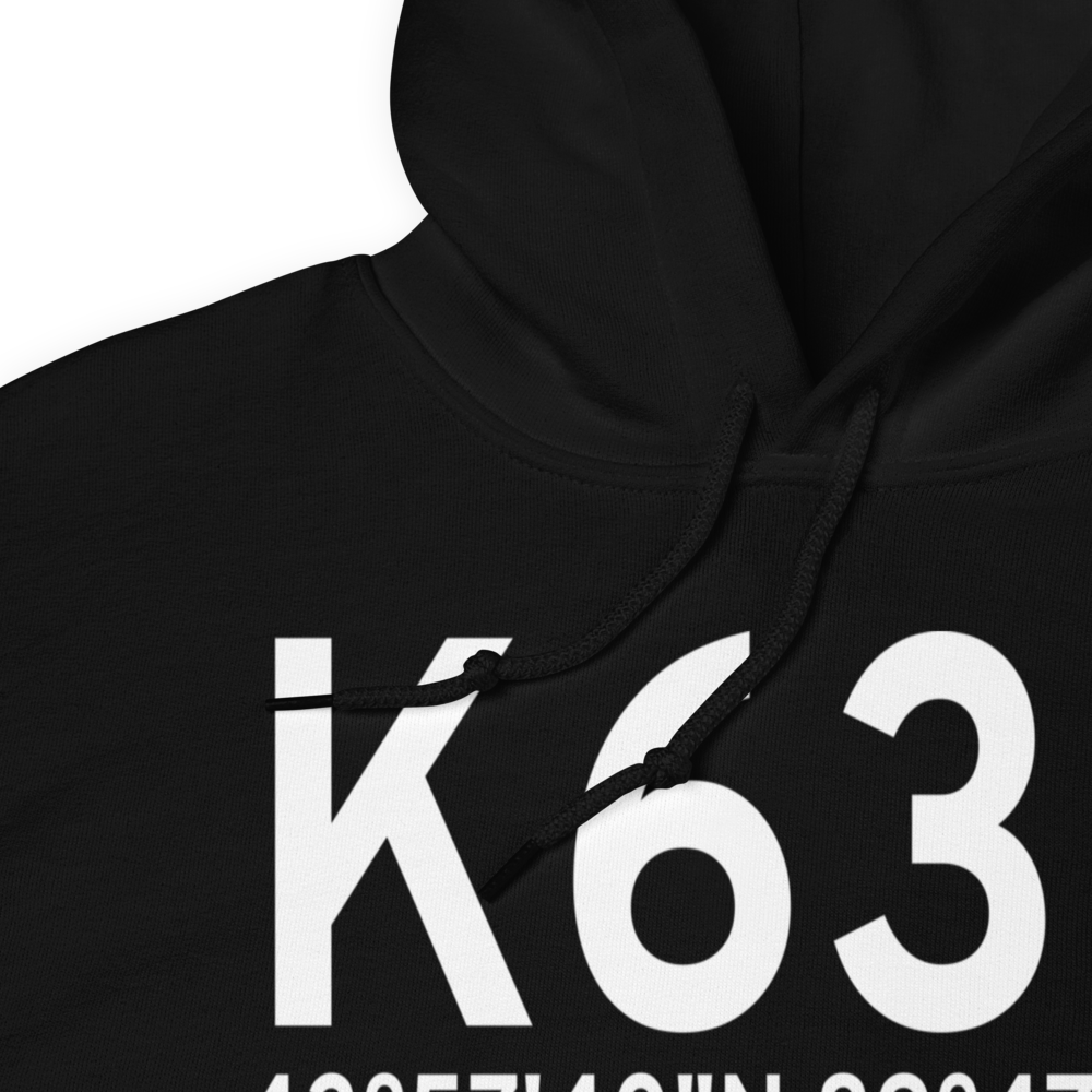 Adams County Legion Field (K63C) ICAO Hoodie Sweatshirt 