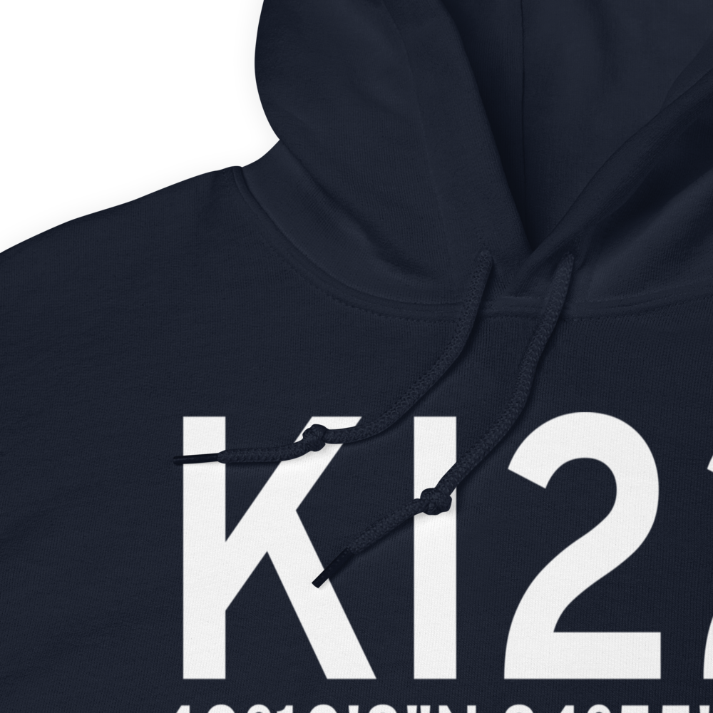 Randolph County Airport (KI22) ICAO Hoodie Sweatshirt 