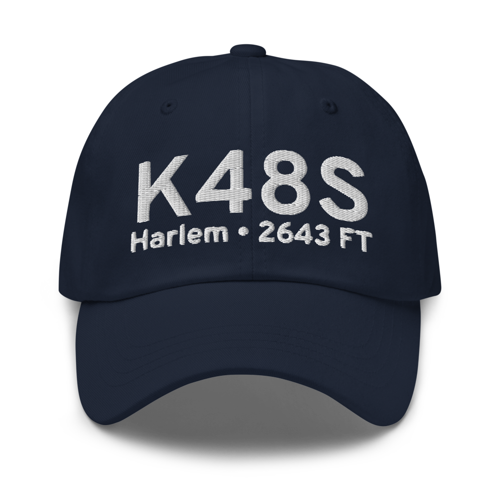 Harlem Airport (K48S) ICAO Hat 