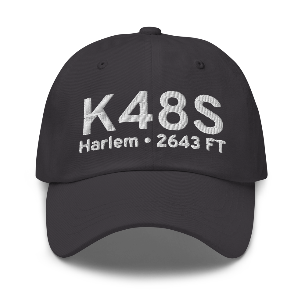 Harlem Airport (K48S) ICAO Hat 
