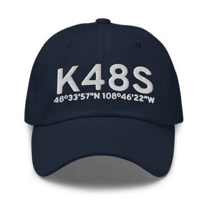 Harlem Airport (K48S) ICAO Hat