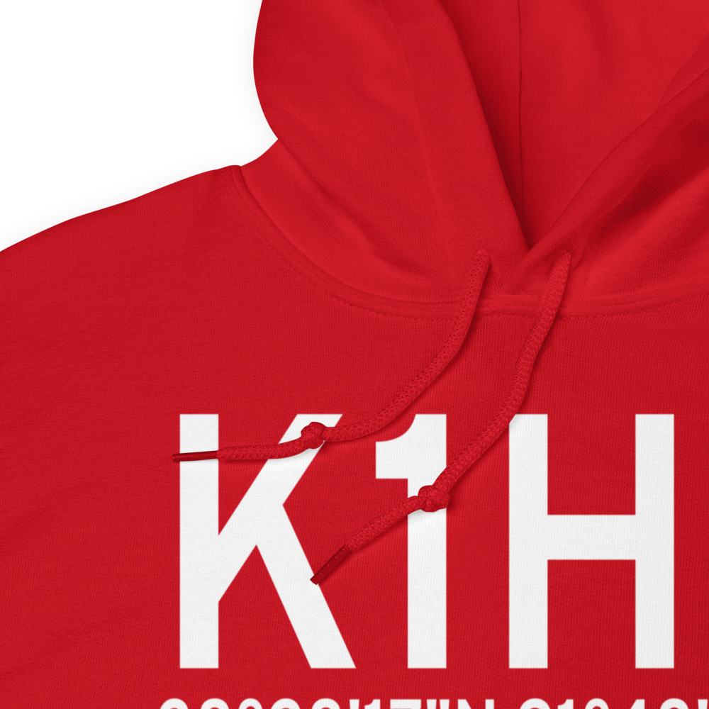 Linn State Technical College Airport (K1H3) ICAO Hoodie Sweatshirt 