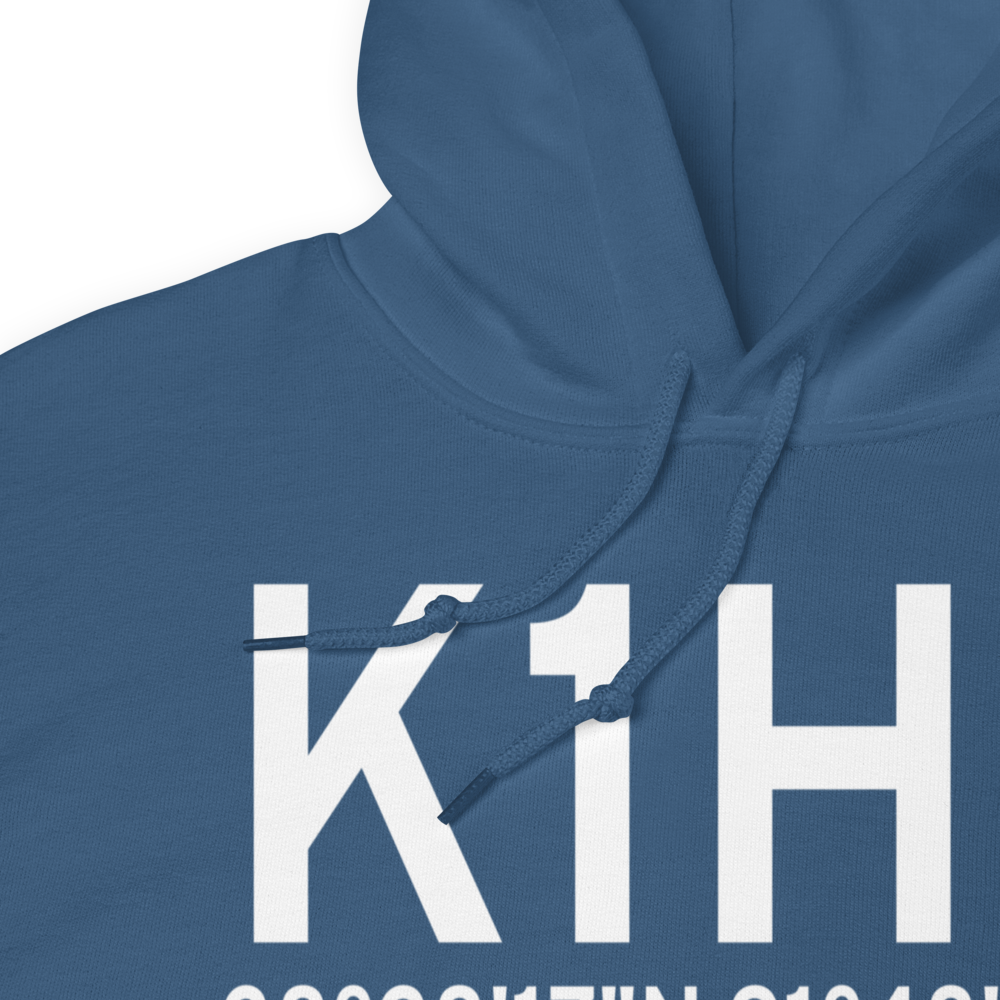 Linn State Technical College Airport (K1H3) ICAO Hoodie Sweatshirt 