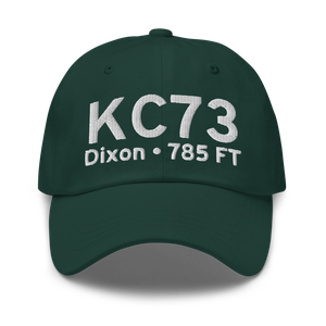 Dixon Municipal Charles R. Walgreen Field (KC73) ICAO Hat