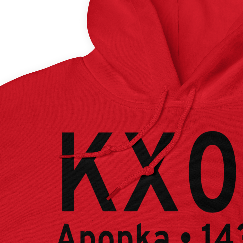 Orlando Apopka Airport (KX04) ICAO Hoodie Sweatshirt 