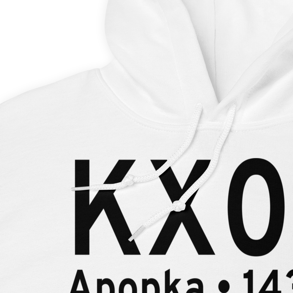 Orlando Apopka Airport (KX04) ICAO Hoodie Sweatshirt 