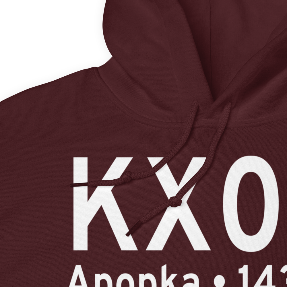 Orlando Apopka Airport (KX04) ICAO Hoodie Sweatshirt 