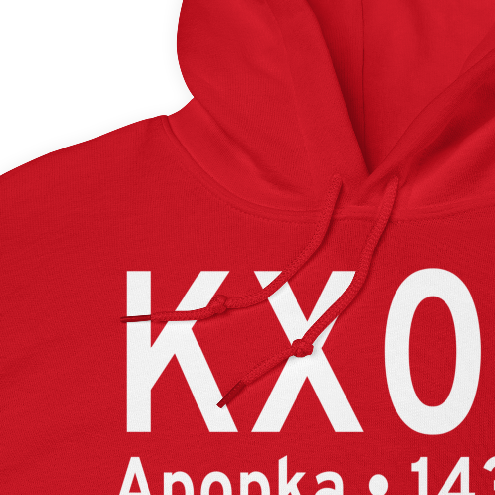 Orlando Apopka Airport (KX04) ICAO Hoodie Sweatshirt 
