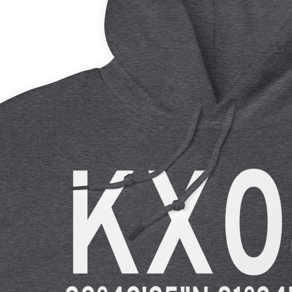 Orlando Apopka Airport (KX04) ICAO Hoodie Sweatshirt 